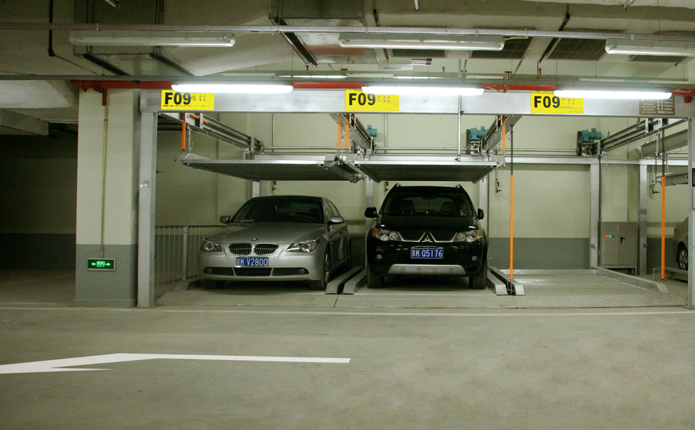 Lift&Slide (Puzzle) Parking System